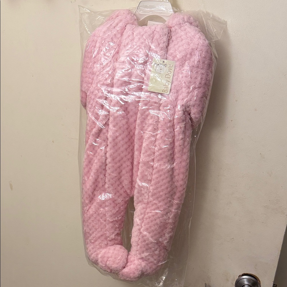 Baby One Piece in Soft Pink